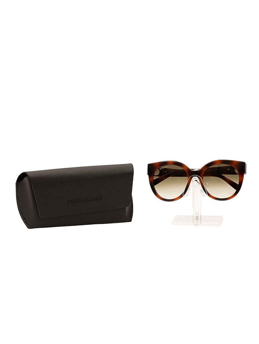 Salvatore Ferragamo Ferragamo Tortoise Oversized Brown